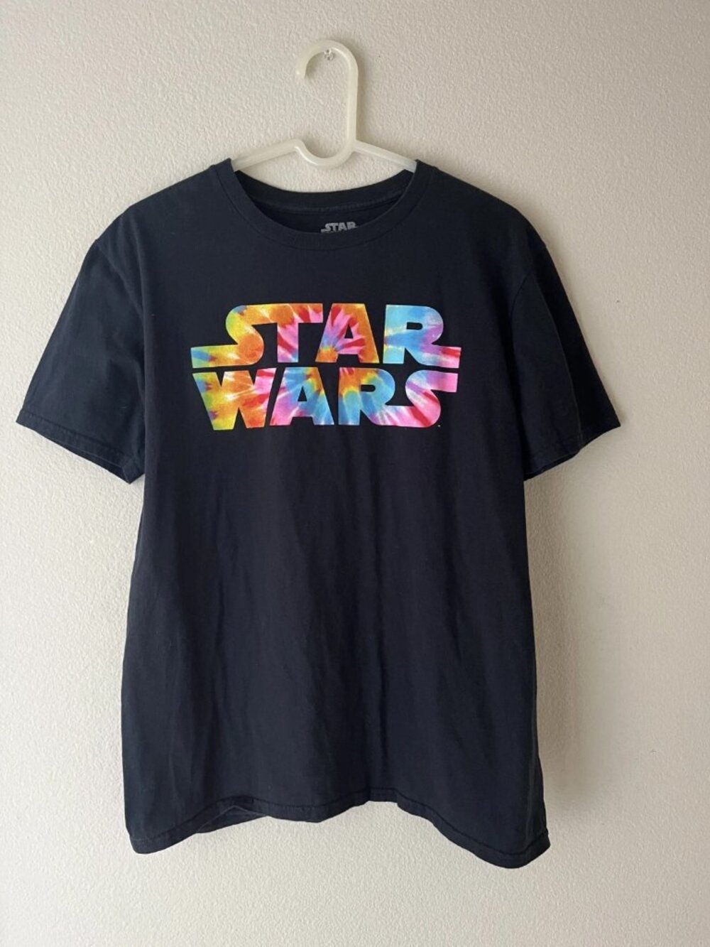 Star Wars Shirt A New Hope Tie Dye 100% Cotton Short Sleeve Tee Adult Large